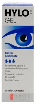 Капли для глаз Brill Pharma Hylo Gel Lubricant Eye Drops 10 мл (8470001658920)