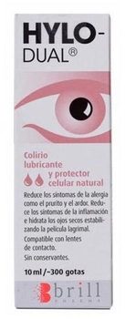 Капли для глаз Brill Pharma Hylo-Dual 10 мл (8470001730503)