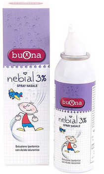 Назальний спрей Buona Nebianax 3% Nasal Spray 100 мл (793579894568)