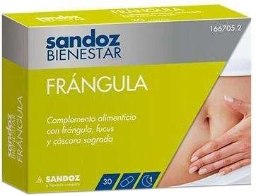Проносний засіб Sandoz Welfare Frangula 30 капсул (8470001667052)