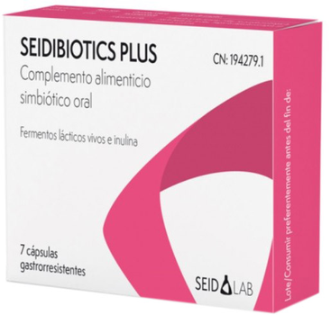 Капсулы для кишечника Seid Lab Seidibiotics Plus 7 шт (8470001942791)