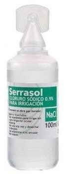Фізіологічний розчин Serra Pamies Sodium Chloride Serrasol 0.9% 100 мл (8470003757904)