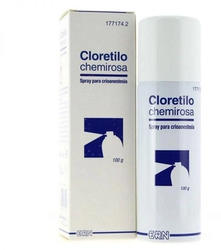 Криоанестезирующий спрей ERN Cloretilo Chemirosa Spray Para Crioanestesia 100 г (8436021771742)