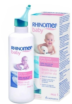 Раствор морской соли Rhinomer Baby Strength 0 Extra Soft 115 мл (8470001630810)