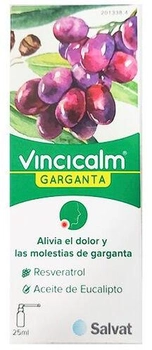 Спрей для горла Salvat Vincicalm Throat Spray 25 мл (8470002013384)