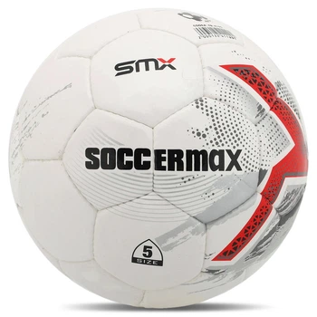 М'яч футбольний Zelart Soccermax Excellent Action 4195 розмір №5 White-Red