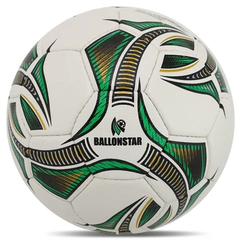 Мяч футбольный Profi Ballonstar Crystal Action 4189 размер №5 White-Green
