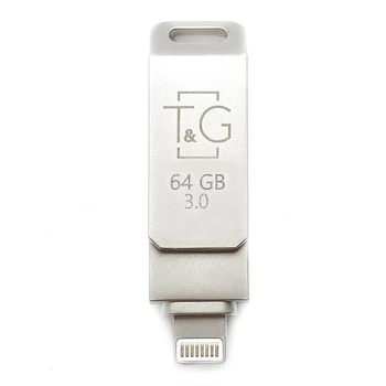 Накопичувач 64GB T&G 008 USB + Lightning (TG008IOS-64G3)