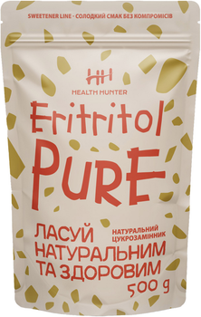 Замінник цукру Health Hunter Erytritol Pure 500 г (4820270340059/4820270340134)