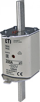 Запобіжник ножовий з плавкою вставкою NH2C 200A gG [4185217] KOMBI ETI