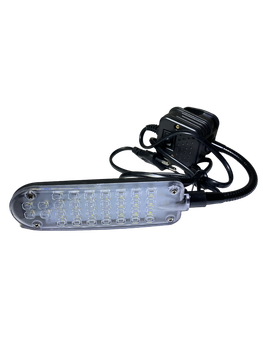 LED лампа на прищіпці JEBO 2W 28Leds Blue Leds 4
