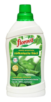 Удобрение против пожелтения листьев Florovit (Флоровит) 1 л