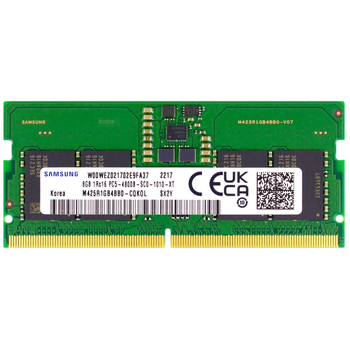 Модуль памяти Samsung SO-DIMM 8GB PC5-38400 DDR5 4800MHz (M425R1GB4BB0-CQK)