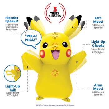 Фігурка Jazwares Pokemon Мій партнер Pikachu (889933977593)