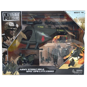 Игровой набор Elite Force Многоцелевой вертолет MH-6 (101860) (10-582236)