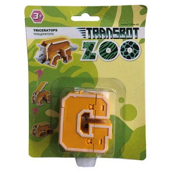 Игрушка-трансформер Transbot Lingva zoo Трицератопс (T15507/1/T15507/1-7) (10-574887)