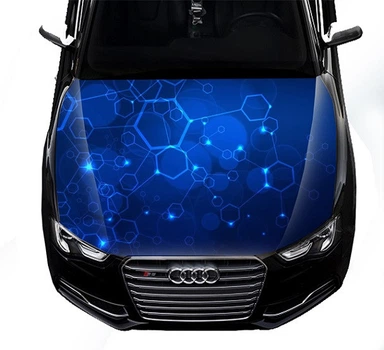 Наклейка на капот ARB 3D TUNING STUDIO Абстракция Соты 1500х1200х0.080мм