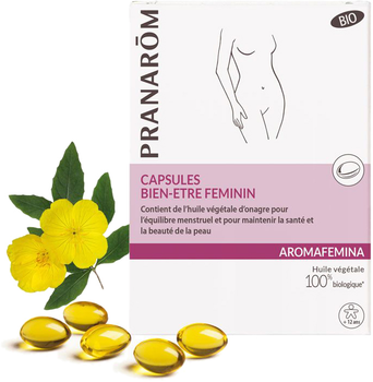 Suplement diety Pranarom Aromafemina Women's Welfare Evening Primrose 30 kapsułek (5420008527296)