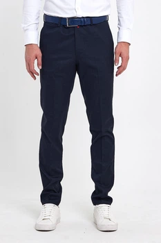 Брюки slim fit Trend Collection 1223 Темно-синий (COL. 1) 30