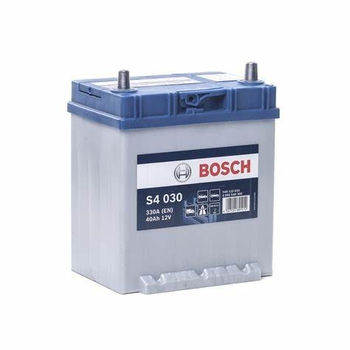 Акумулятор Bosch (J) S4 Silver 40Ah, EN330 правий "+" 187x127x227(ДхШхВ) Japan 0 092 S40 3001