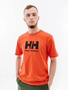 Мужская Футболка HELLY HANSEN HH LOGO T-SHIRT Оранжевый L (7d33979-300 L)