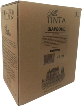 Вино Villa Tinta Шардоне біле сухе 3 л