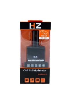 Автомобильный FM модулятор HZ Bluetooth mp3 от прикуривателя (H49BT)
