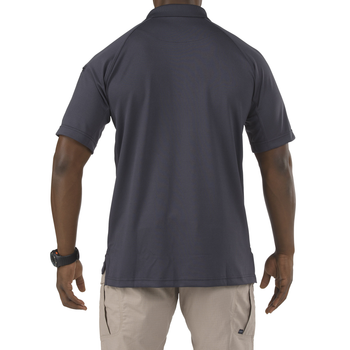 Футболка поло тактична з коротким рукавом 5.11 Tactical Performance Polo - Short Sleeve Synthetic Knit Charcoal 3XL (71049-018)