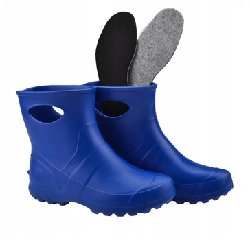 Женские резиновые сапоги из пенки Lemigo Garden 752 р. 40 синие