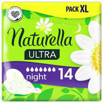Wkładki higieniczne Naturella Ultra Night Camomile 14 szt (8001090585394)