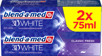 Зубна паста Blend-a-med Anti-Cavity Delicate White 75 мл (8006540324318)