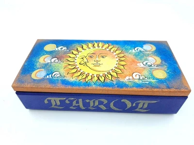 Шкатулка для карт Таро "Місяць-Сонце" 34829A