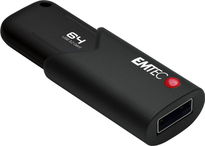 Флеш пам'ять USB Emtec B120 Click Secure 64GB USB 3.2 (ECMMD64GB123)