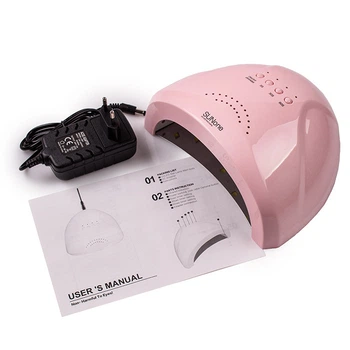 Лампа для маникюра LED+UV Lamp SUN One Pastel Pink, 48 Вт