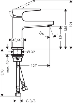 Змішувач для раковини HANSGROHE Metropol 32500990 золото з донним клапаном Push-Open