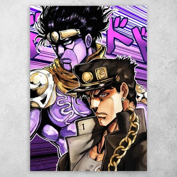 Плакат постер CupKit "Невероятные приключения ДжоДжо / JoJo's Bizarre Adventure" №11 А4 21х29,7 см