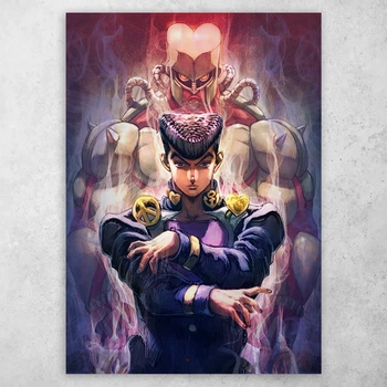 Плакат постер CupKit "Невероятные приключения ДжоДжо / JoJo's Bizarre Adventure" №22 А4 21х29,7 см