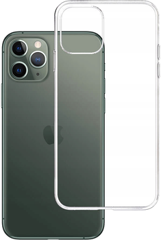 Etui plecki 3MK Clear Case do Apple iPhone 11 Pro Transparent (5903108142557)