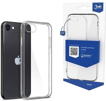 Панель 3MK Clear Case для Apple iPhone 7/8/SE 2020/SE 2022 Transparent (5903108043939)