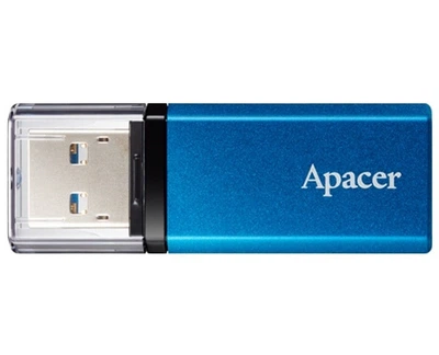 Флеш-накопичувач USB3.2 256GB Apacer AH25C Ocean Blue (AP256GAH25CU-1) Чорний