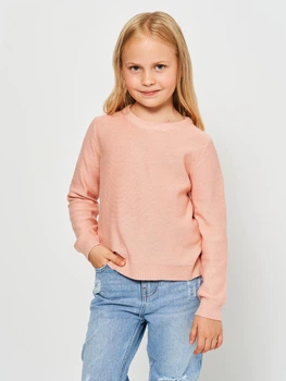Дитячий светр для дівчинки Coccodrillo Basic Girl ZC2172101BAG 92 см Пудровий / Рожевий (5904706044359)