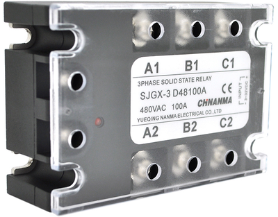 Трехфазное твердотельное реле Voltronic SSR / SJGX-3 D48100A (YT17845)