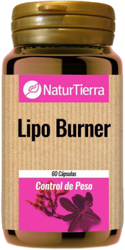 Дієтична добавка Naturtierra Lipo Burner 60 капсул (8412016359058)