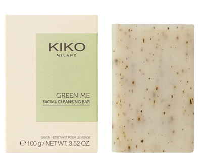 Мило для обличчя Kiko Milano Green Me Facial Cleansing Bar 100 г (8025272645997)