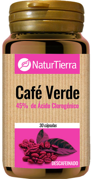 Дієтична добавка Naturtierra Café Verde 30 капсул (8412016362492)