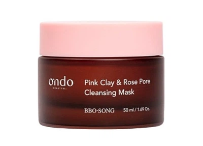 Очищувальна маска з рожевою глиною та трояндою Ondo Beauty 36.5 Pink Clay & Rose Pore Cleansing Mask 50 мл