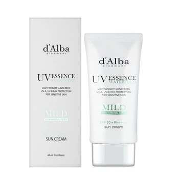 Санблок с максимальной защитой от солнца для чувствительной кожи D'alba Waterfull Mild Sunscreen Spf 50+Pa+++ 50 мл