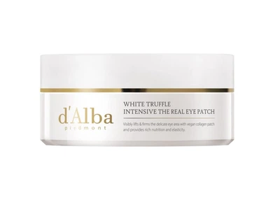 Премиальные гидрогелевые патчи из веганского коллагена D'alba White Truffle Intensive The Real Eye Patch 68 шт