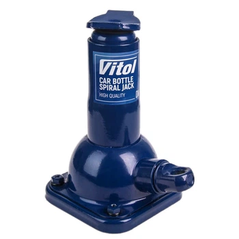 Домкрат Vitol механ. телескоп 2т, высота подъема 194-405 мм. ДМ-4502Т
