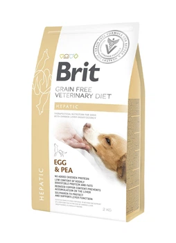 Сухий корм Brit VetDiets Hepatic для собак при захворюваннях печінки 2 кг